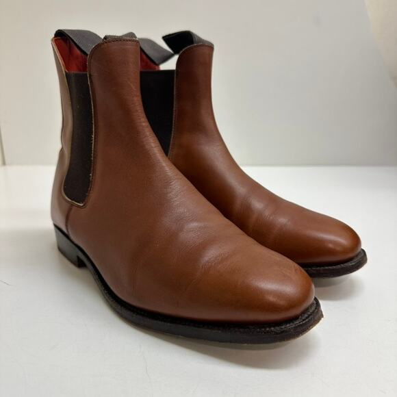 VERY GOOD Tricker's Women's Lilly Brown Beechnut Chelsea Boots 5.5 UK / 7 US - Picture 1 of 13